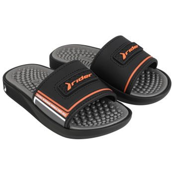Rider Pump Slide Férfi Utcai papucs Fekete