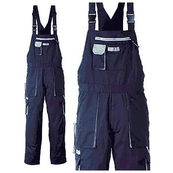 CVG Navy férfi kantáros munkanadrág sötétkék/szürke